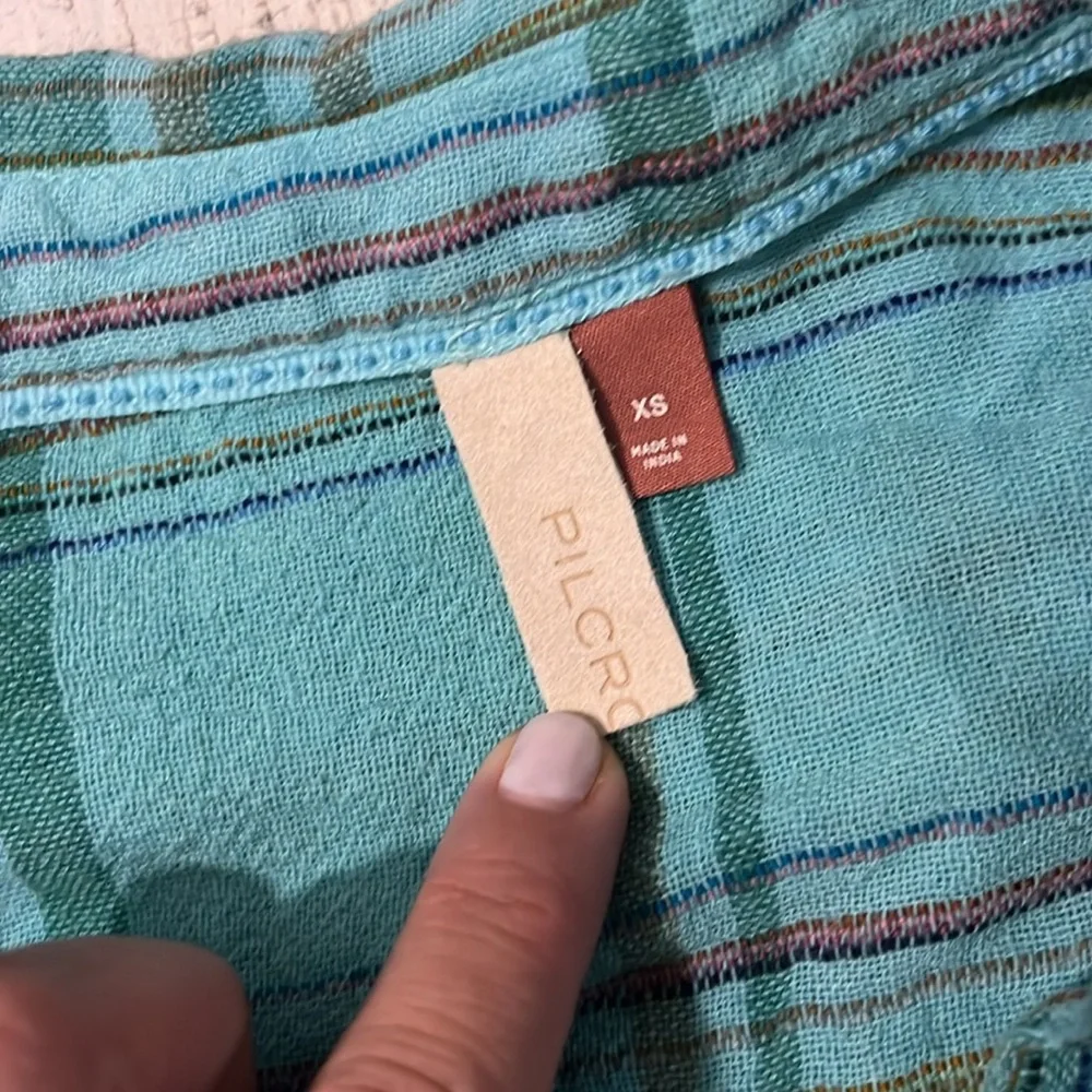 Pilcro The Serena Surf Henley Size XS - Picture 6 of 10